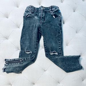 THE BRAND 92/98cm black unisex jeans